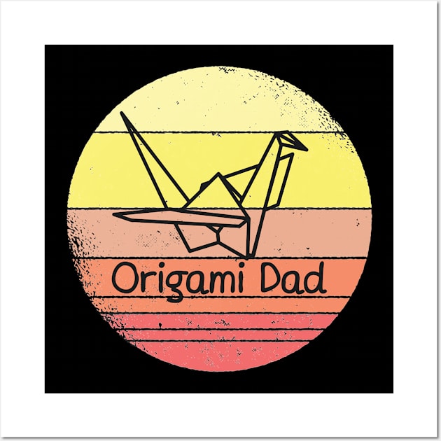 Origami Dad Wall Art by Bestseller